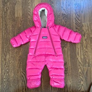 Patagonia infant bunting one-piece